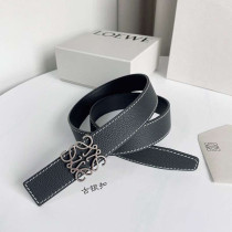 ★日本!!人気！ロエベ カーフレザー アナグラムバックルリバーシブルベルト 偽物 lov92314