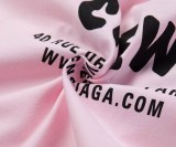 完売必至バレンシアガ CREWロゴ Tシャツ スーパーコピー ピンク bad01870