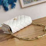 超希少！シャネル ラムレザー ショルダーバッグ 偽物 shi82538