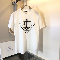 春夏新作プラダ 偽物 ロゴ コットンTシャツ puc58898