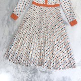 【完売必至】​ルイヴィトン ワンピース 偽物☆ チェーンリンクドローストリングドレス o57344