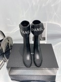 早い者勝ち♡シャネルすぐ届く∞国内発■カーフスキンのロング ブーツ shm52021