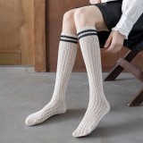 22AW新作☆グッチ GGウェブストライプコットンソックス コピー 全2種 guz19169