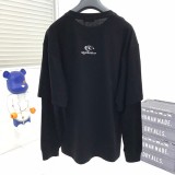 新作 バレンシアガ コピー SPORTY B DOUBLE SLEEVES Tシャツ 2色 baf47498