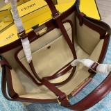 秋冬新作フェンディ ピーカブー 偽物 エックストート キャンバス バッグ fej50362