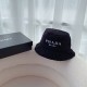 大人気!プラダ ラムズウール バケットハット 偽物 puj66958