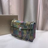 定番 ブルガリ☆セルペンティ フォーエバー ショルダーバッグ 偽物 Buu37154
