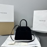 すぐ届ザロウ マルゴー 偽物 THE ROW Margaux10 レザー バッグ zaz49149
