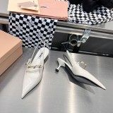 お洒落に♪ミュウミュウ 偽物 パンプス ヒール5.5cm myz86130