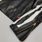 春もの新作シュプリーム 偽物 革のジャケット Vanson Leather Bones Jacket Shg54235