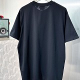 お洒落に♪ バーバリー ロゴ Tシャツ コピー ブラック Bam66981