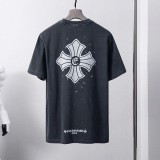 激安価格！クロムハーツ Tシャツ 偽物 CHプラス ブラック メンズ Kuh19579