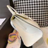 人気急上昇 デルボー ブリヨン MM Ivoryステッチ コピー ミディアムハンドバッグ Ded72803