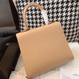 秋冬新作【デルボー コピー】ブリヨン Ivoryステッチ ミディアムハンドバッグ Der71048