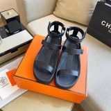 夏のお出かけに♪テクノ サンダル 偽物【エルメス】Enid Sandal H221033Z02360