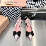 人気お洒落に♪ミュウミュウ 偽物 パンプス ヒール5.5cm myr58479