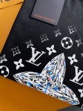 春もの新作ルイヴィトン Tシャツ 偽物 21SS フロウティングLVプリンテッド vux11502