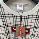 累積売上総額第１位！シュプリーム × バーバリー ボックスロゴ Tシャツ 偽物 Bam18179