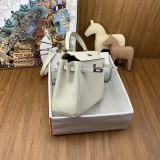 新色☆希少 エルメス ケリー 25 コピー シルバー金具 ere04375