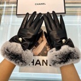 【高級感たっぷり♡】シャネル 偽物 レザーグローブ shj88106