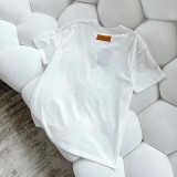 最安値挑戦ルイヴィトン LV スプレッド バイカラー 白Tシャツ 偽物 1AA80A