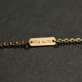 ヴァンクリーフ ヴィンテージ アルハンブラ ペンダント 偽物 黒 VCARA4580