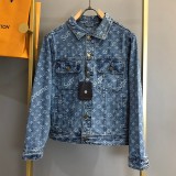 完売必至 シュプリーム×ルイヴィトン スーパーコピー 2021年 モノグラムデニムジャケット 1A3F9JHDAWALL65250