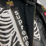 春もの新作シュプリーム 偽物 革のジャケット Vanson Leather Bones Jacket Shg54235