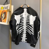 春もの新作シュプリーム 偽物 革のジャケット Vanson Leather Bones Jacket Shg54235