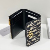 目を惹くカラー ディオール オブリークコピー 三折り 財布 カロ deq31915