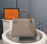 エルメス ケリー 28 エトゥープ コピー ハンドバッグhe26006