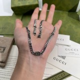 目を惹くカラー【グッチ】インターロッキングG スリムネックレス 偽物 guu89159