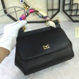 ドルチェ&ガッバーナ シシリー バッグ 偽物 シャイニーカーフスキン dgw44902