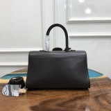 定番【DELVAUX 偽物】カーフスキン ブリヨン MM ショルダー ハンドバッグ 3サイズ Des63290