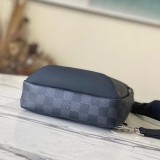 【即発】ルイヴィトン アヴェニュースリングバッグ コピー★ダミエ・グラフィット N41719
