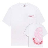 バレンシアガ シュプリーム コピー コラボ Sロゴ プリント Tシャツ bau15716