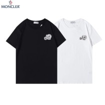 世界中で大人気♪モンクレール ダブルロゴ入りTシャツ 偽物 2色 mok37227