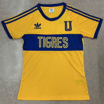 2023/24 U.A.N.L Tiger Retro Style Yellow Women Jersey 女