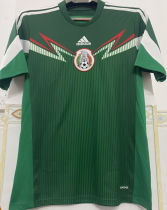 2014 Mexico Home Green Retro Soccer Jersey
