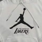 2023/24 Lakers NBA White Hoody