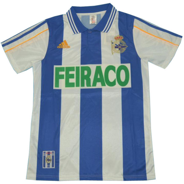 1999/2000 Deportivo La Coruna Home Retro Soccer Jersey