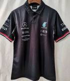 2022 Mercedes AMG Petronas F1 Black Team POLO T-Shirt