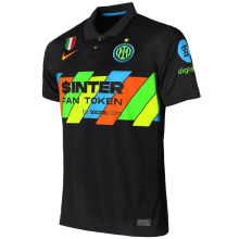 2021/22 In Milan 1:1 Quality Third Black Fans Soccer Jersey