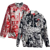 2024 Japan Red Reversible Windbreaker 双面