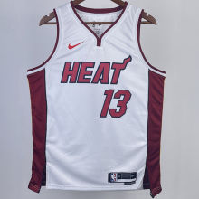 2023/24 Miami Heat ADEBAYO #13 White NBA Jerseys