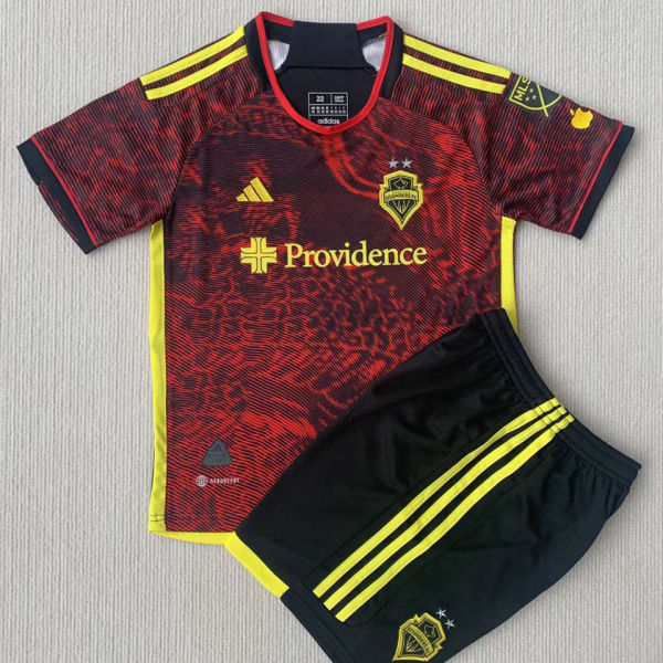 2023/24 Seattle Sounders Away Kids Soccer Jersey