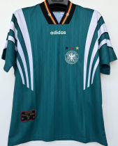 1996/97 Germany Away Green Retro Soccer Jersey