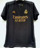 2023/24 RM 1:1 Quality Third Black Fans Soccer Jersey