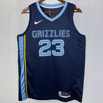 2023/24 Grizzlies ROSE #23 Sapphire Blue NBA Jerseys