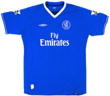 2003-2005 CFC Blue Home Retro Soccer Jersey